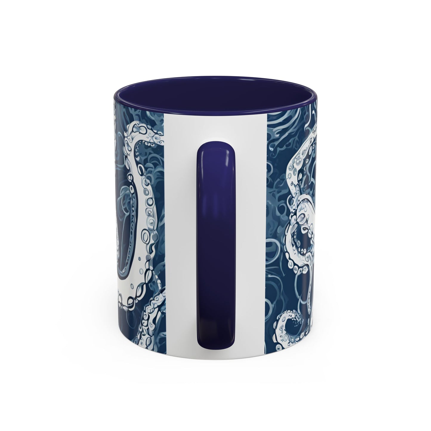 Octopus 7 Accent Coffee Mug (11oz)