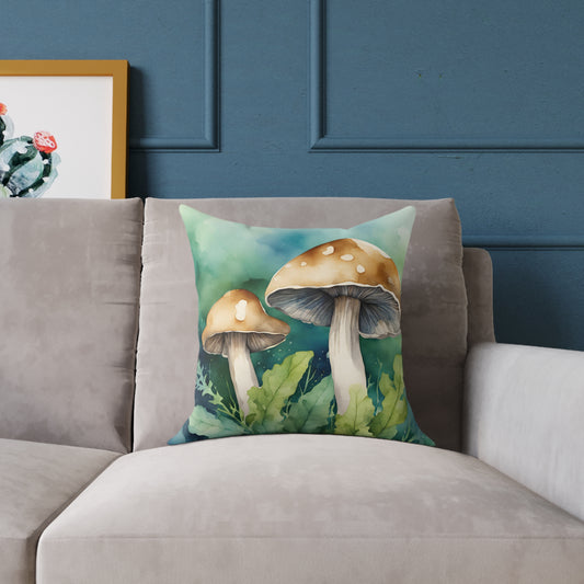 Toadstool 01 Poly Pillow - Natures Beauty Design