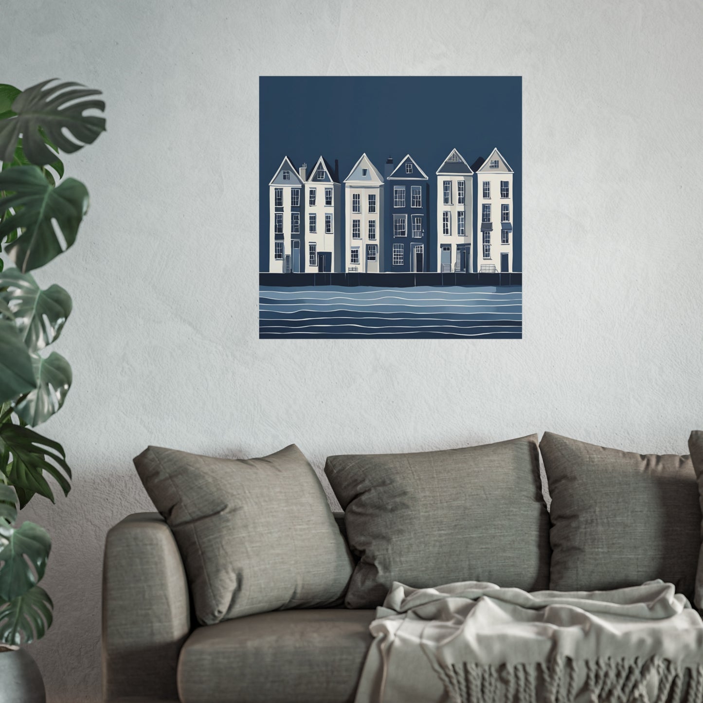 Blue Collection 33 Matte Print