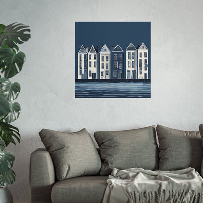 Blue Collection 33 Matte Print
