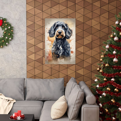Dogs Cockapoo 01 Matte Vertical Poster