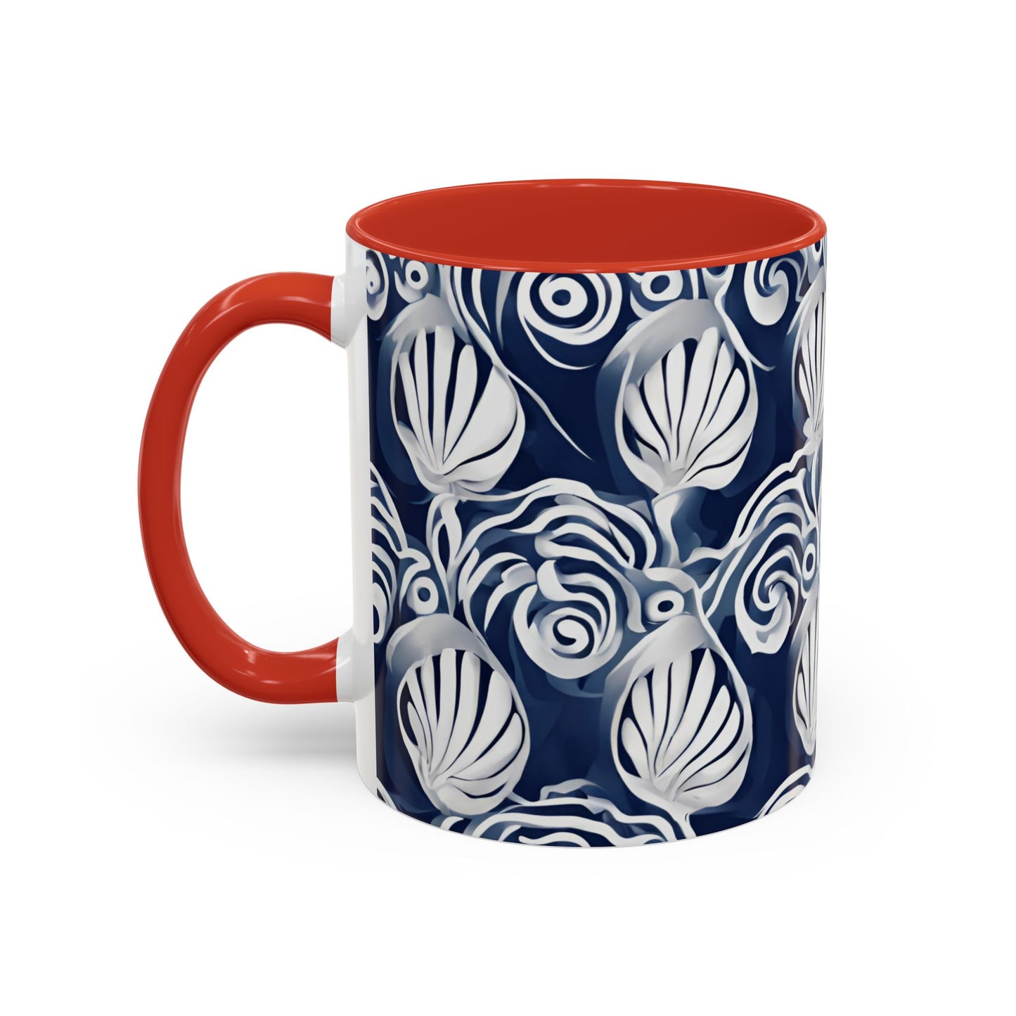 Seashell 7 Accent Coffee Mug (11oz)