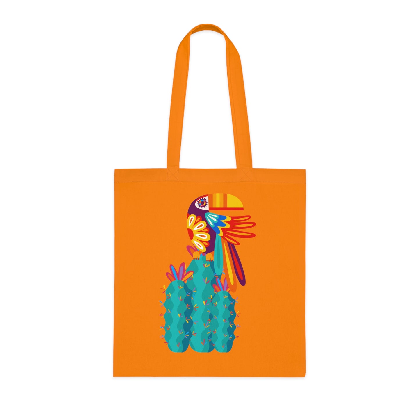 Funky birds 09 Cotton Tote
