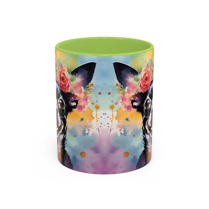 Chihuahua 03 Accent Coffee Mug - Dog Lover Gift