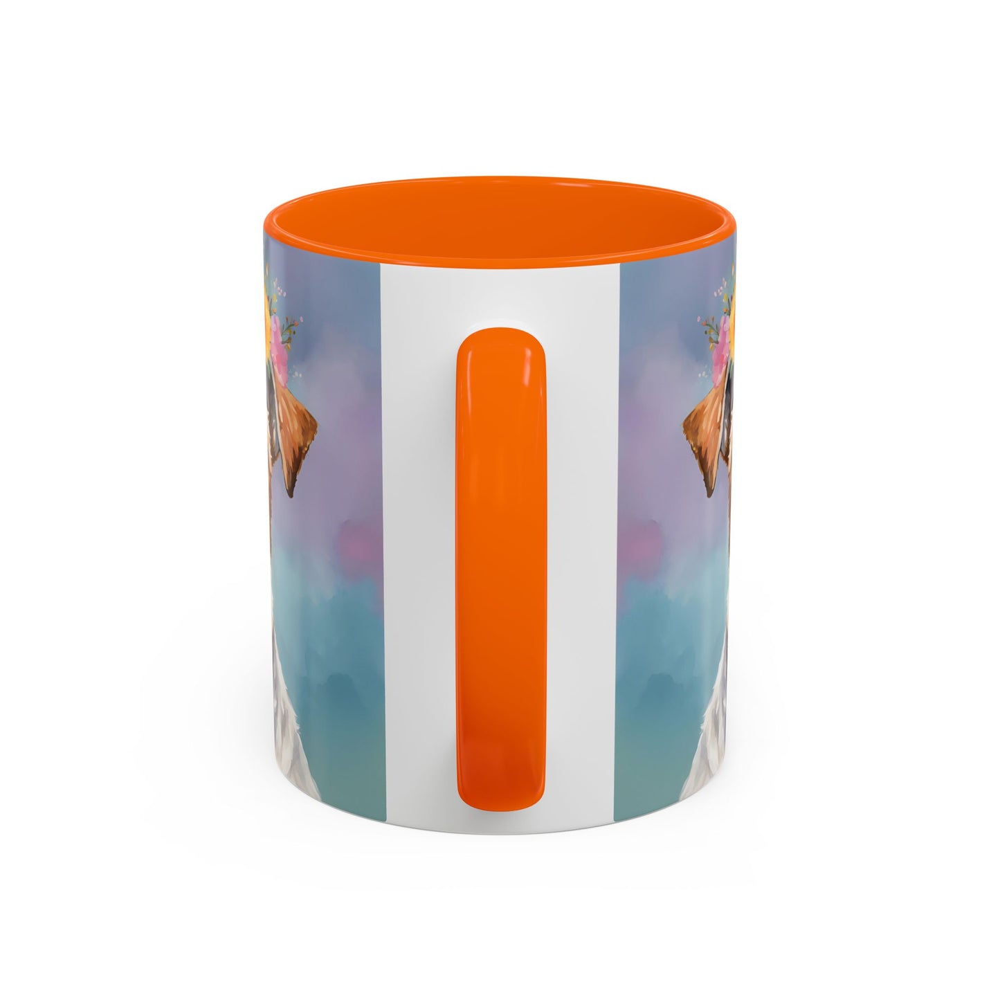 Fox Terrier 02 Accent Coffee Mug - Dog Lover Gift