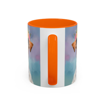 Fox Terrier 02 Accent Coffee Mug - Dog Lover Gift