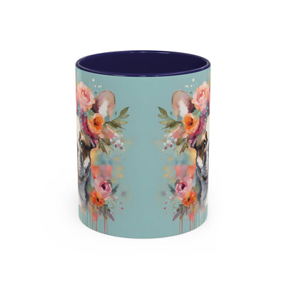 French Bulldog 02 Accent Coffee Mug - Dog Lover Gift