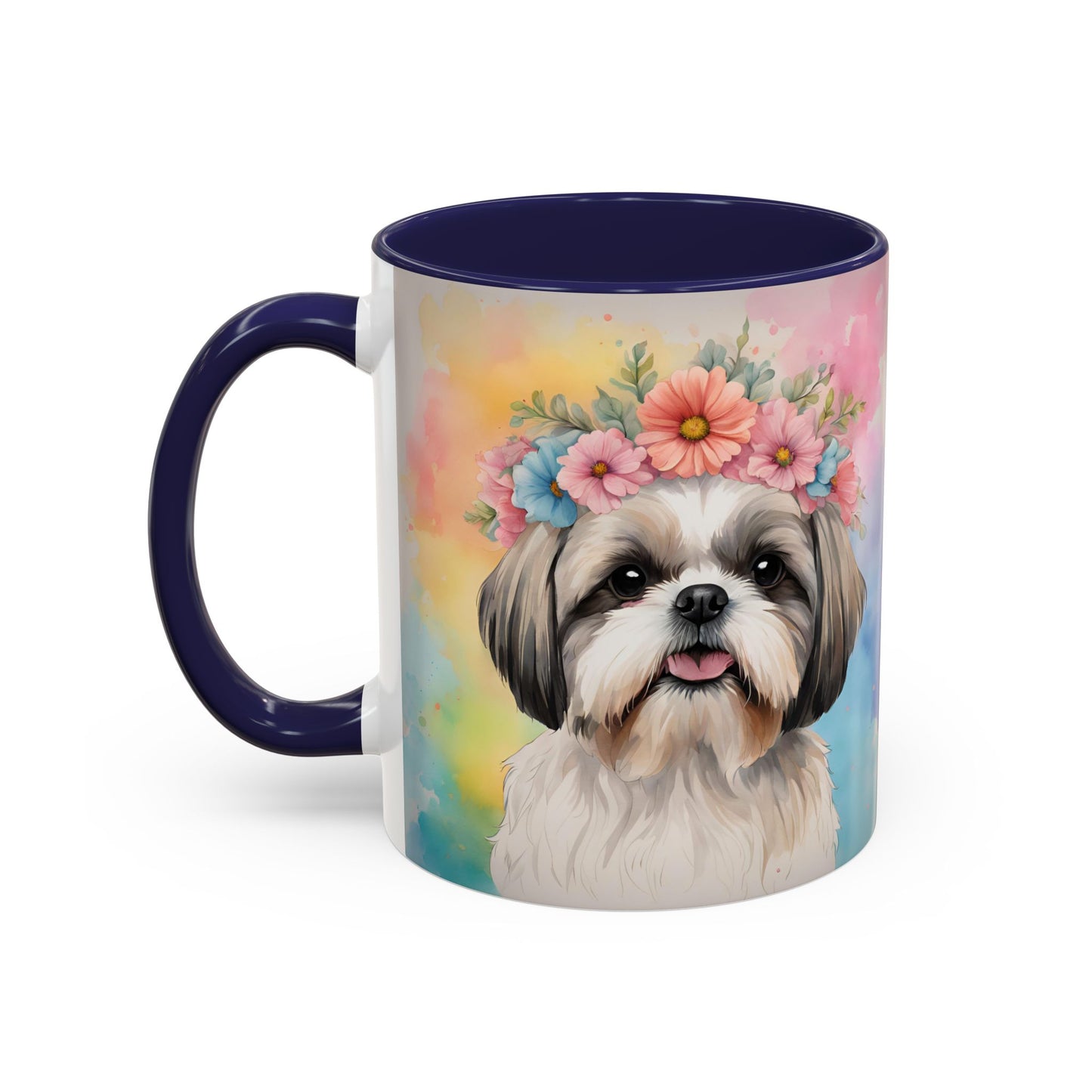 Shih Tzu 03 Accent Coffee Mug - Dog Lover Gift