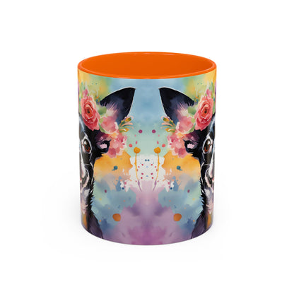 Chihuahua 03 Accent Coffee Mug - Dog Lover Gift