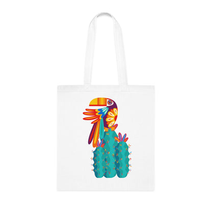 Funky birds 09 Cotton Tote