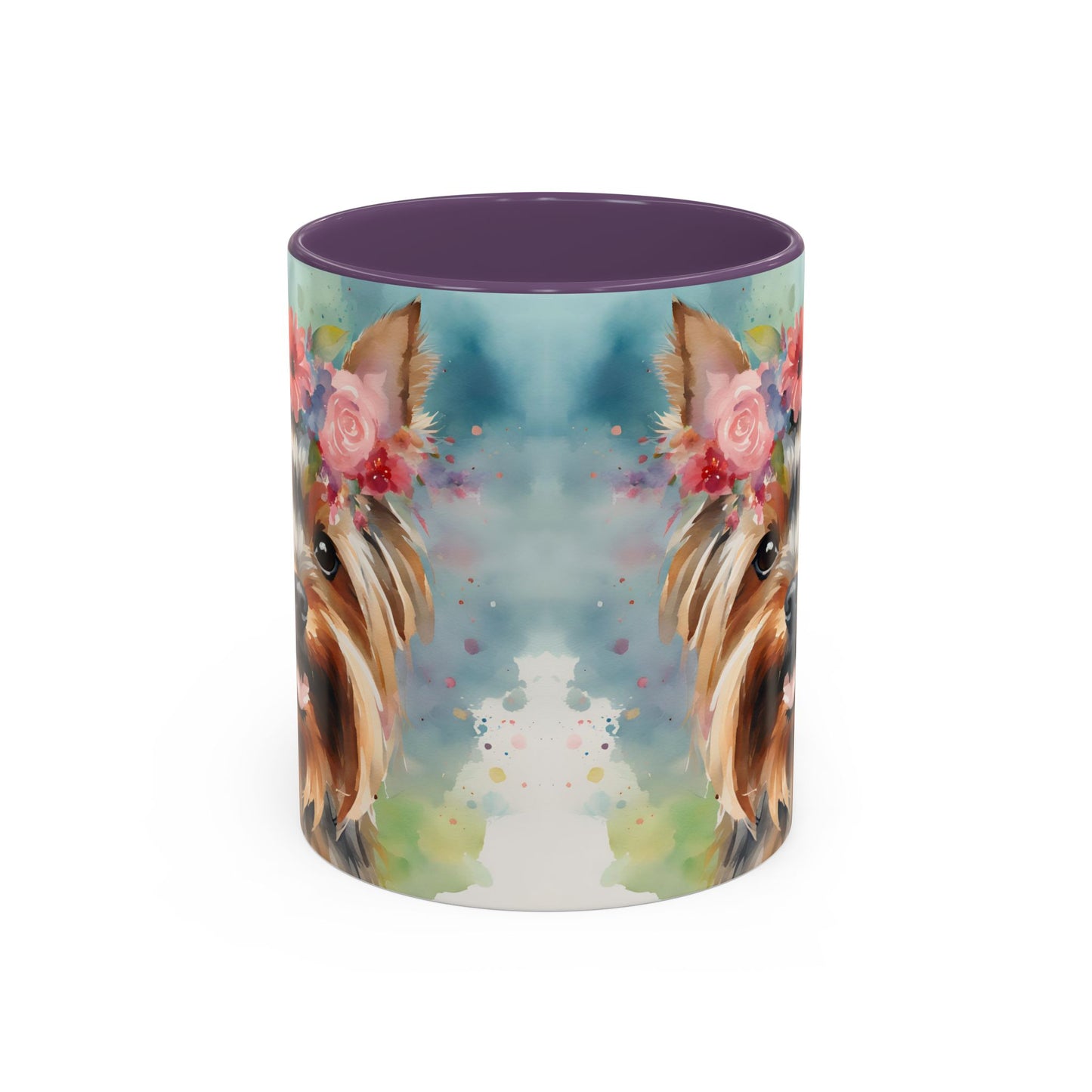 Yorkshire Terrier 04 Accent Coffee Mug - Dog Lover Gift