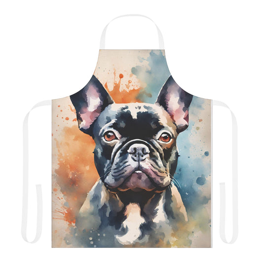 Little Frenchie Adult Apron (AOP)