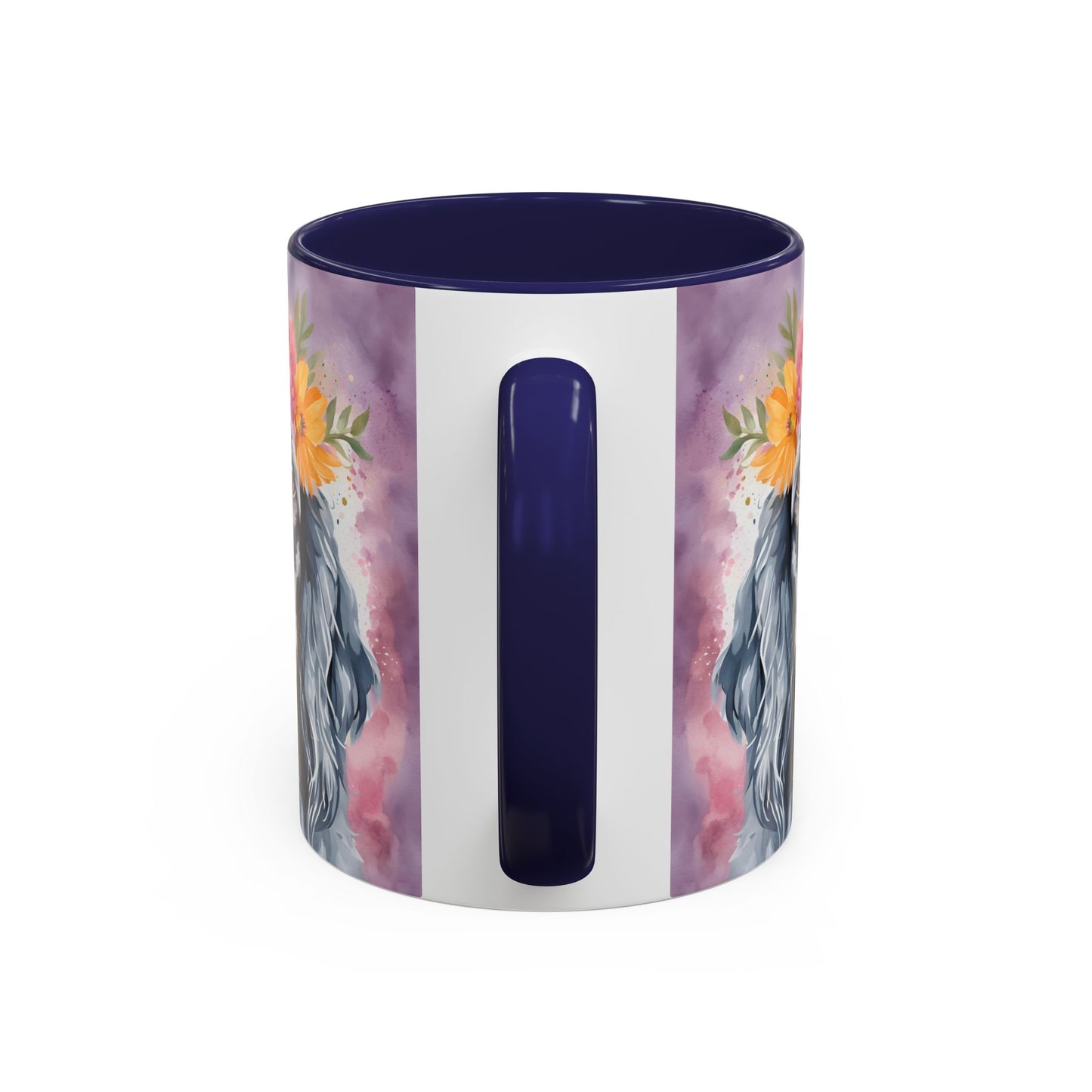 Blue Roan Cocker Spaniel 02 Accent Coffee Mug - Dog Lover Gift