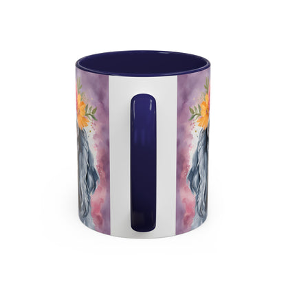 Blue Roan Cocker Spaniel 02 Accent Coffee Mug - Dog Lover Gift