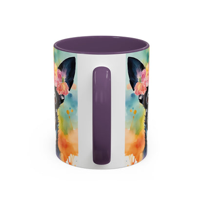 Chihuahua 03 Accent Coffee Mug - Dog Lover Gift