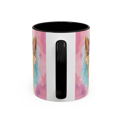Yorkshire Terrier 02 Accent Coffee Mug - Dog Lover Gift