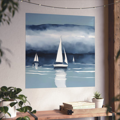 Blue Collection 20 Matte Print