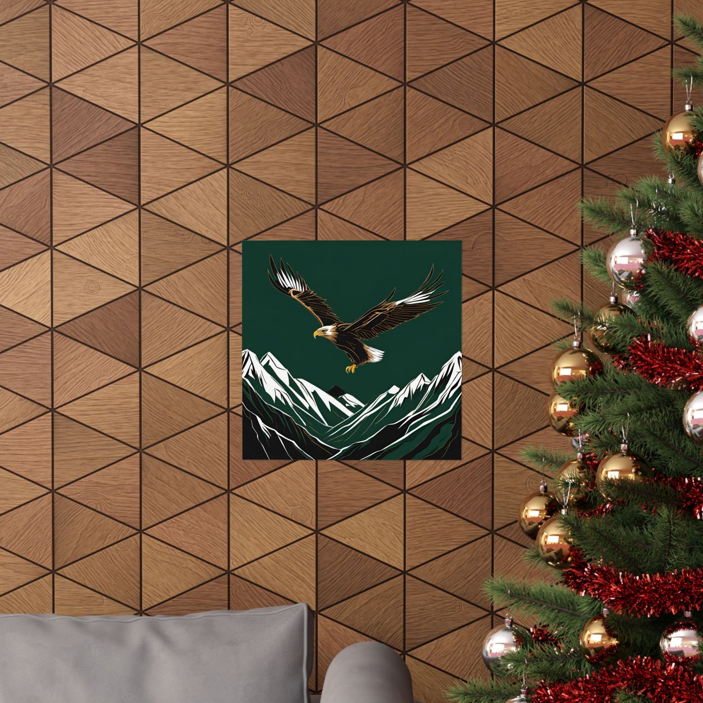 Lone Collection Eagle 6 Matte Square Posters