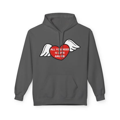 All You Need Is Love and Me Mens Valentines Hoodie