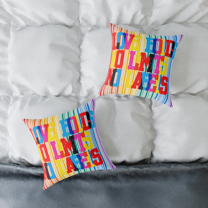 Love Holds No Limits No Labels Poly Pillow