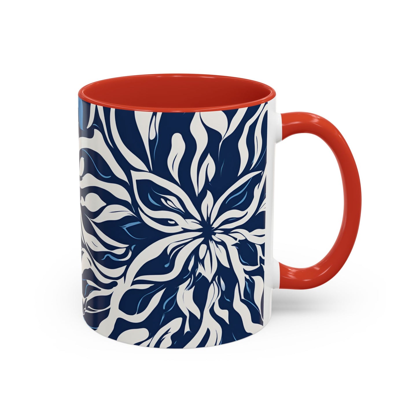 Flower 1 Accent Coffee Mug (11oz)
