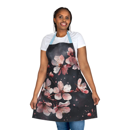 Cherry Blossom 01 Apron 5-Color Straps
