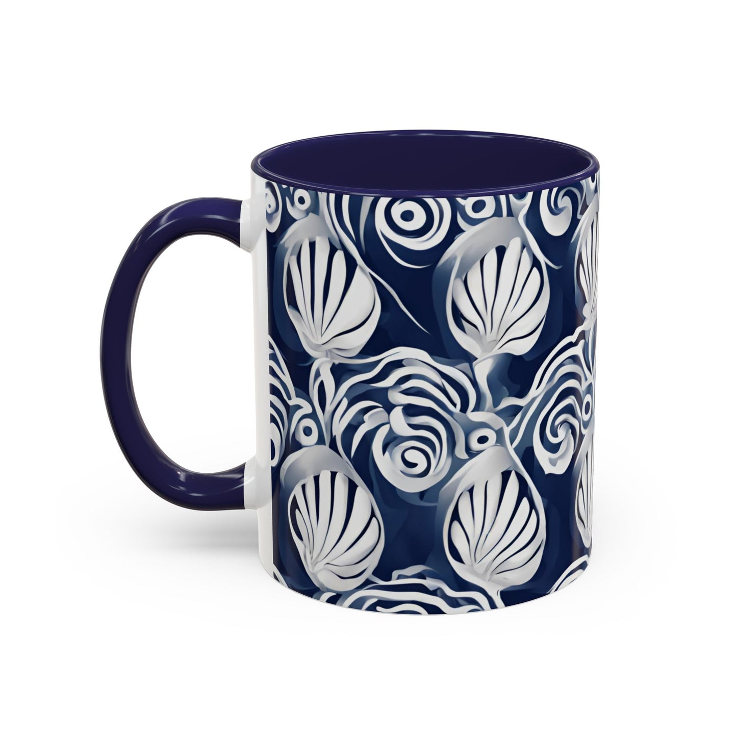 Seashell 7 Accent Coffee Mug (11oz)
