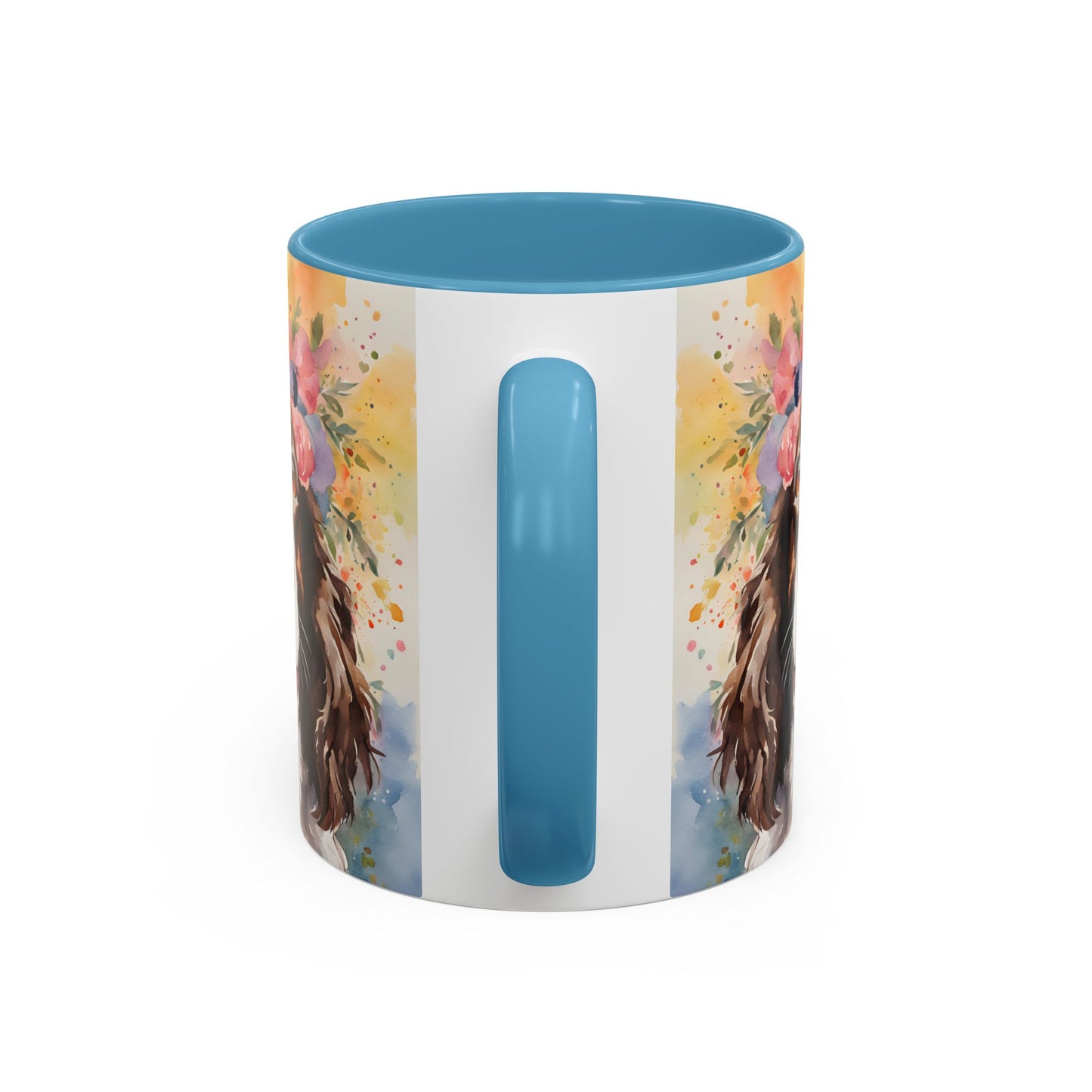 Springer Spaniel 03 Accent Coffee Mug - Dog Lover Gift
