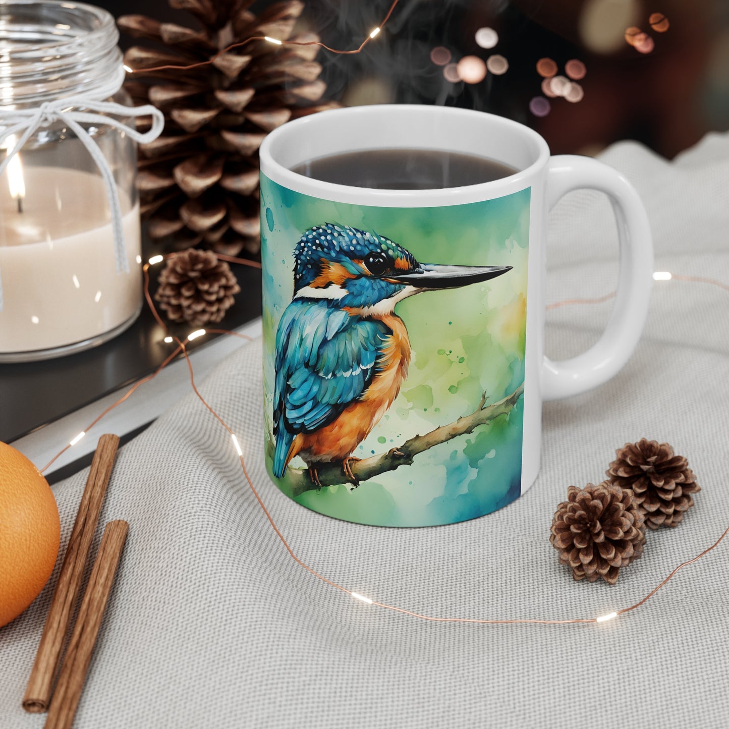 Kingfisher 01 Mug - Nature's Beauty Collection