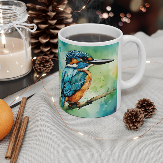 Kingfisher Coffee Mug - Nature's Beauty Collection