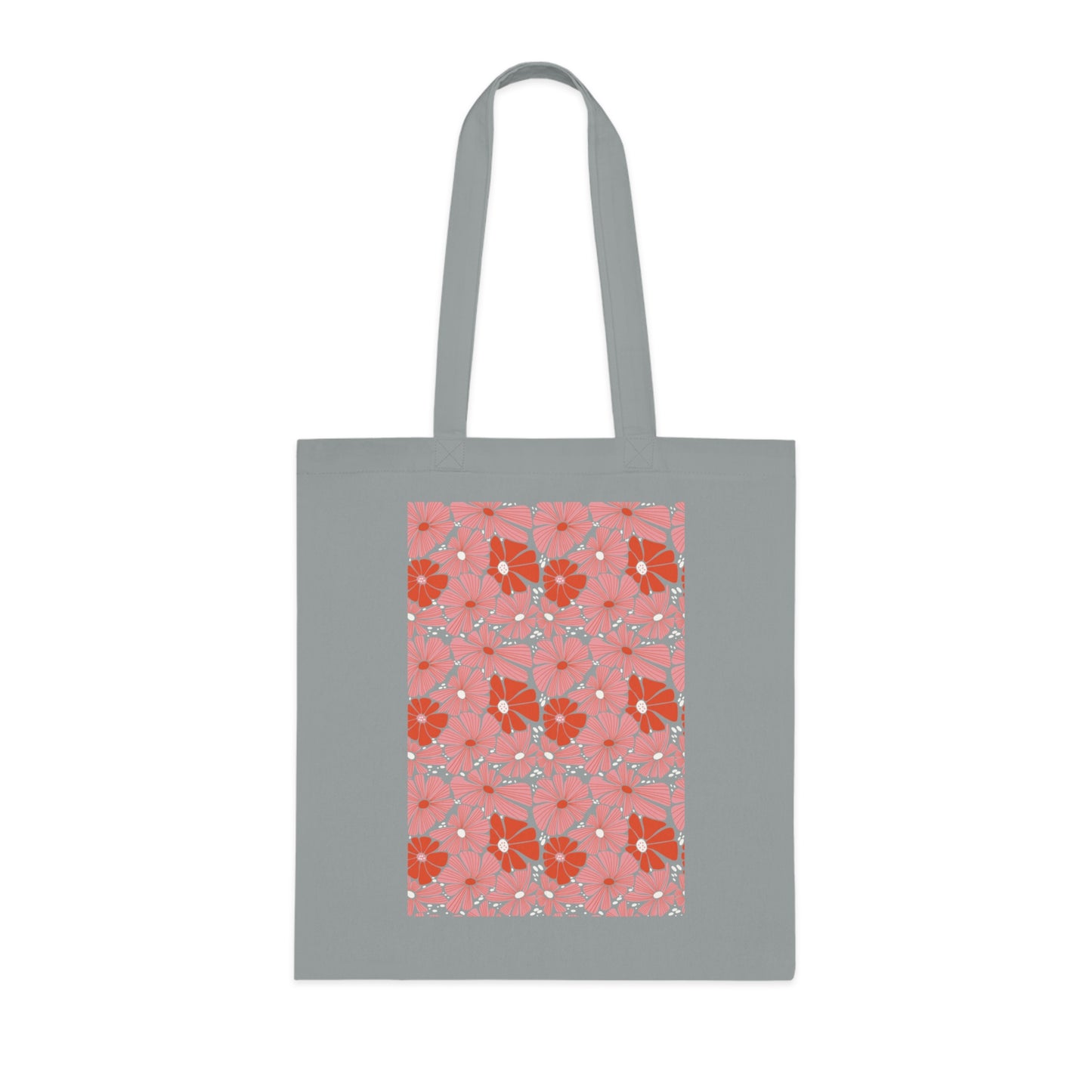 Abstract flowers 18 Cotton Tote