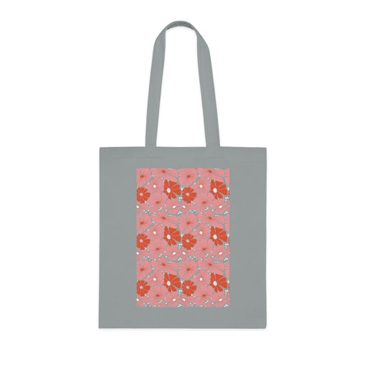 Abstract flowers 18 Cotton Tote