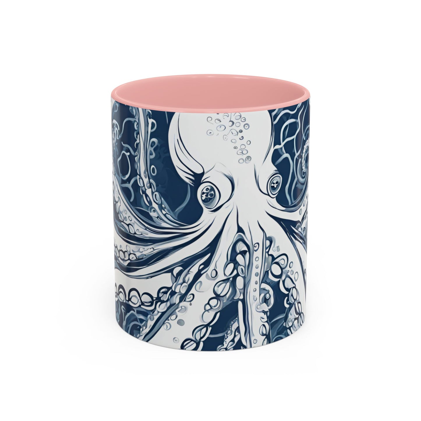 Octopus 7 Accent Coffee Mug (11oz)