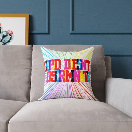 Cupid Doesn’t Discriminate Poly Pillow