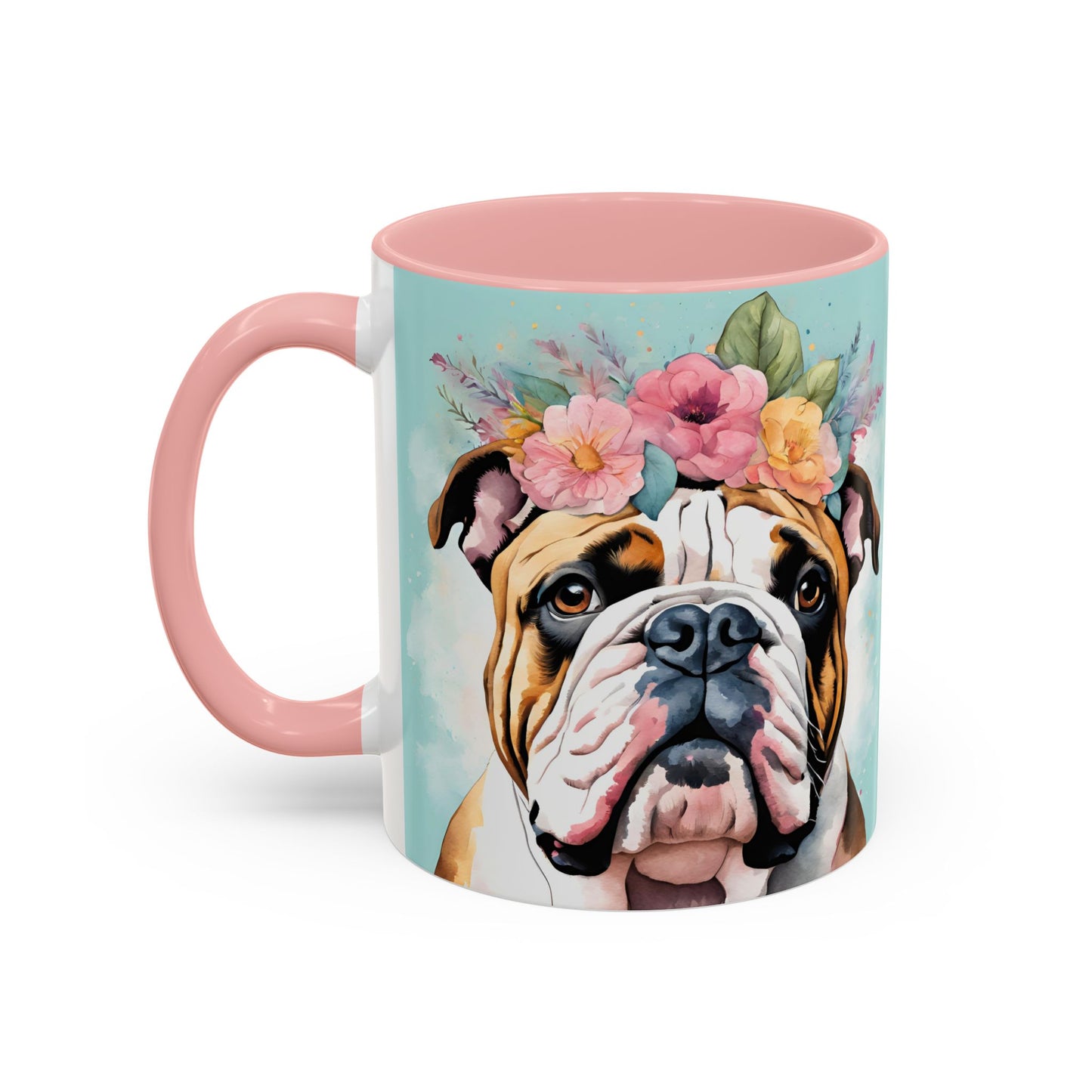 British Bulldog 02 Accent Coffee Mug - Dog Lover Gift