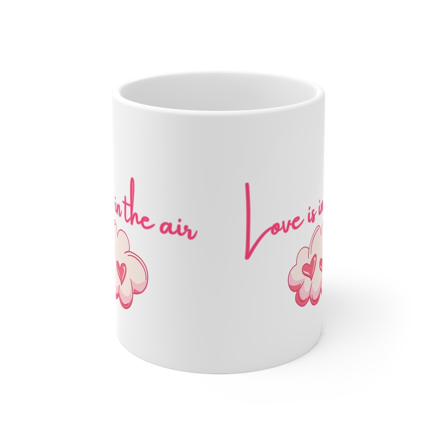 Love Is In The Air  Valentines Mug Ceramic 11oz