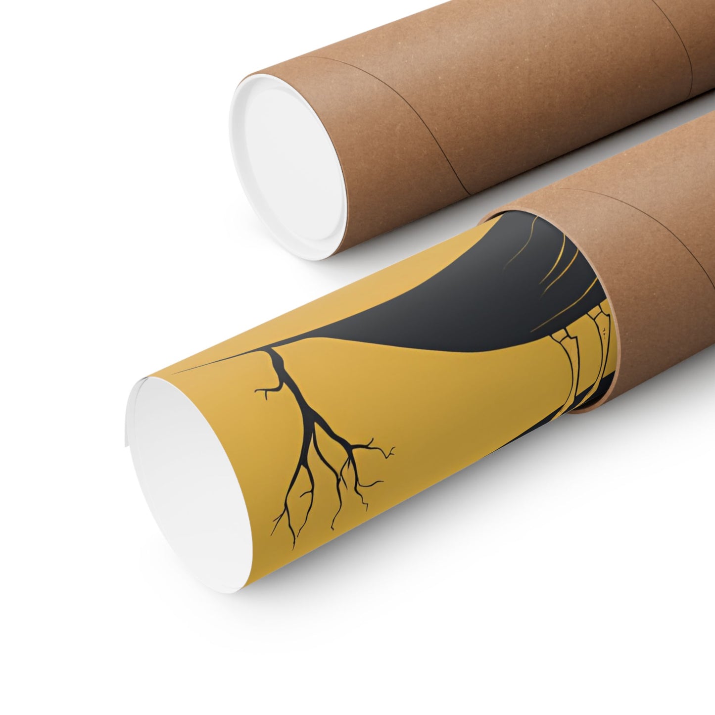 Lone Collection Giraffe 2 Matte Square Posters