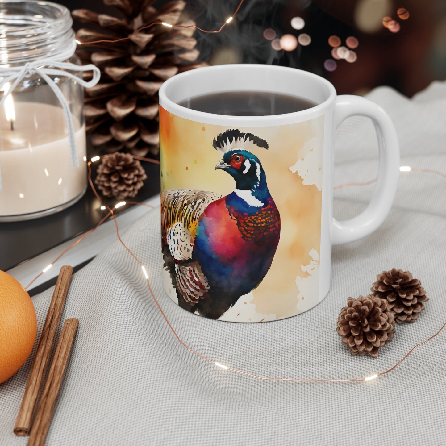 Pheasant 02 Mug - Nature's Beauty Collection