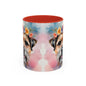 Border Terrier 03 Accent Coffee Mug - Dog Lover Gift