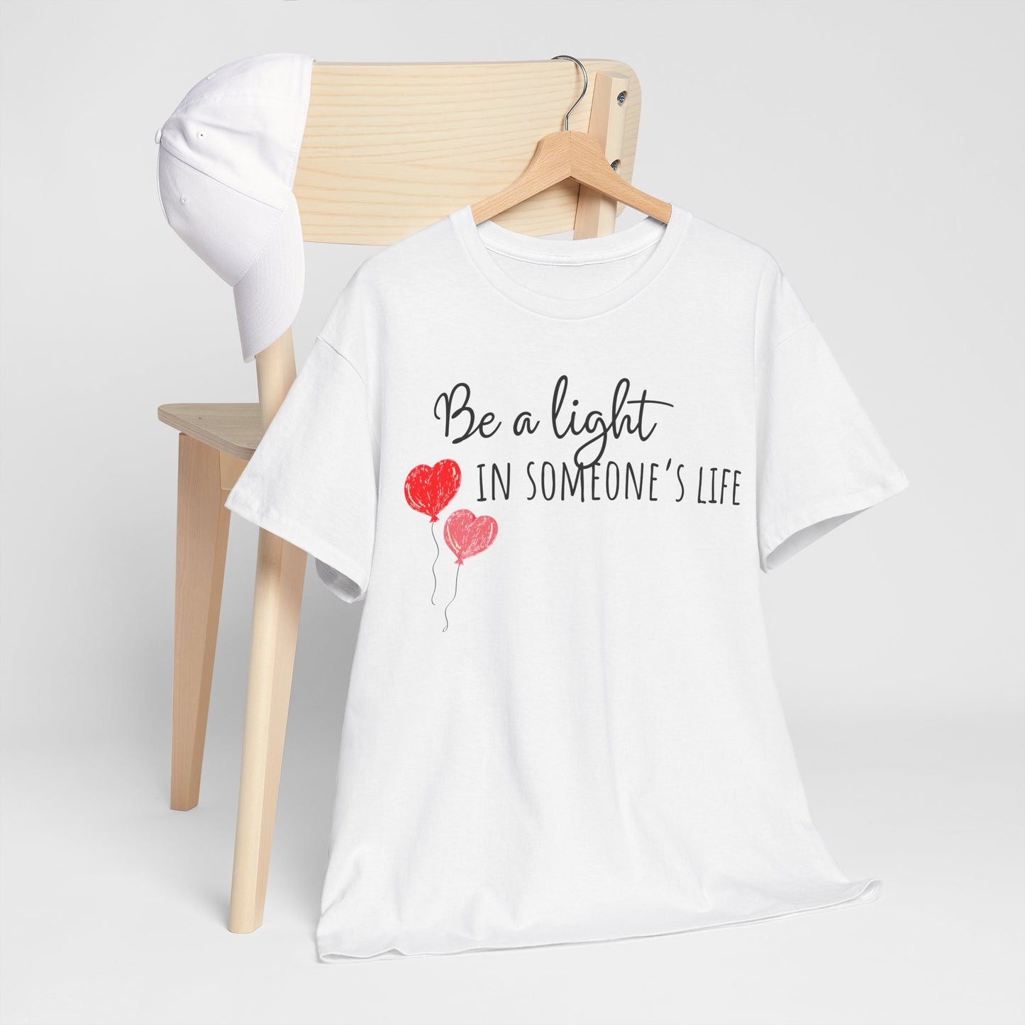 Be A Light In Someones's Life Unisex Heavy Cotton Tee