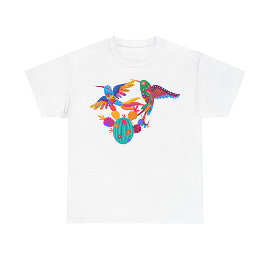 Jazzy birds 04 Unisex Heavy Cotton Tee