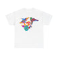 Jazzy birds 04 Unisex Heavy Cotton Tee
