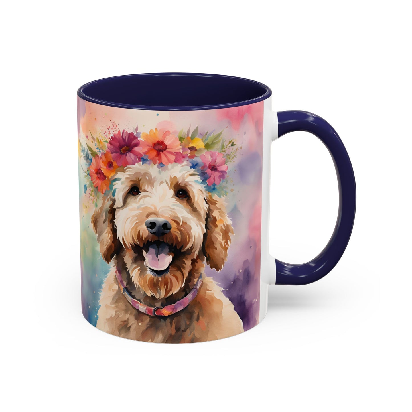 Labradoodle 04 Accent Coffee Mug - Dog Lover Gift