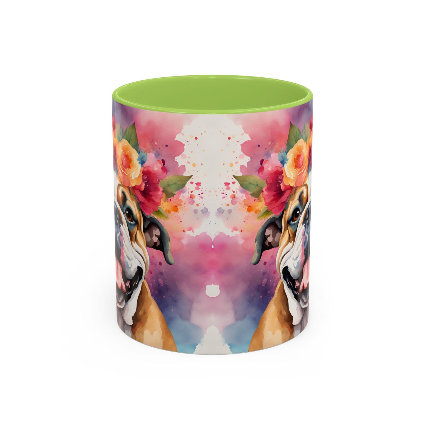 British Bulldog 01 Accent Coffee Mug - Dog Lover Gift