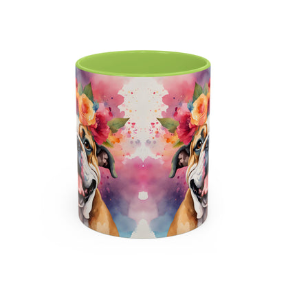 British Bulldog 01 Accent Coffee Mug - Dog Lover Gift