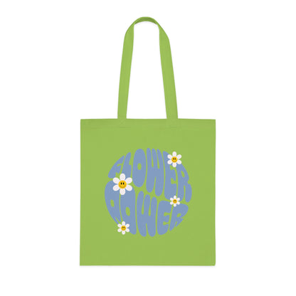 Flower power 01 Cotton Tote