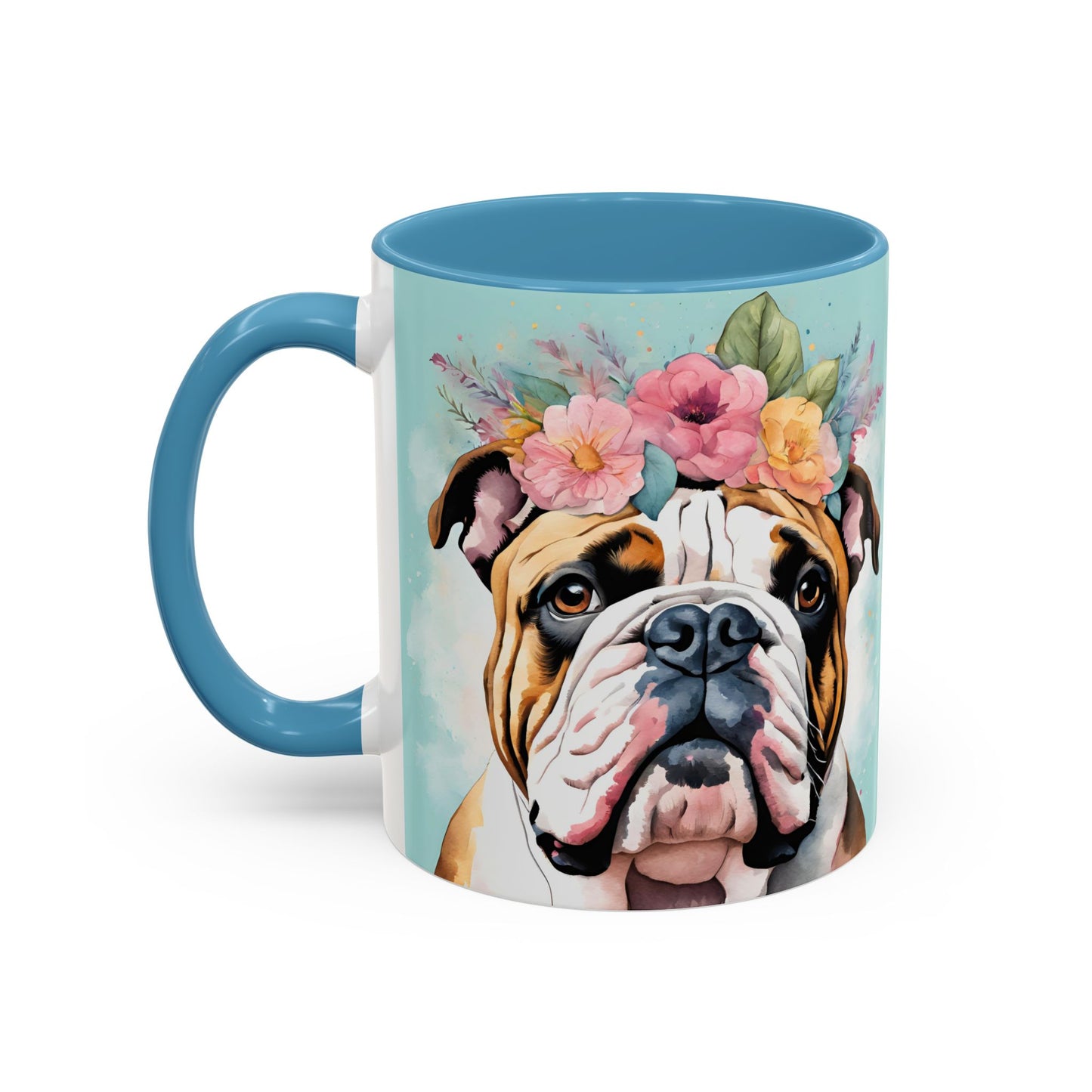 British Bulldog 02 Accent Coffee Mug - Dog Lover Gift