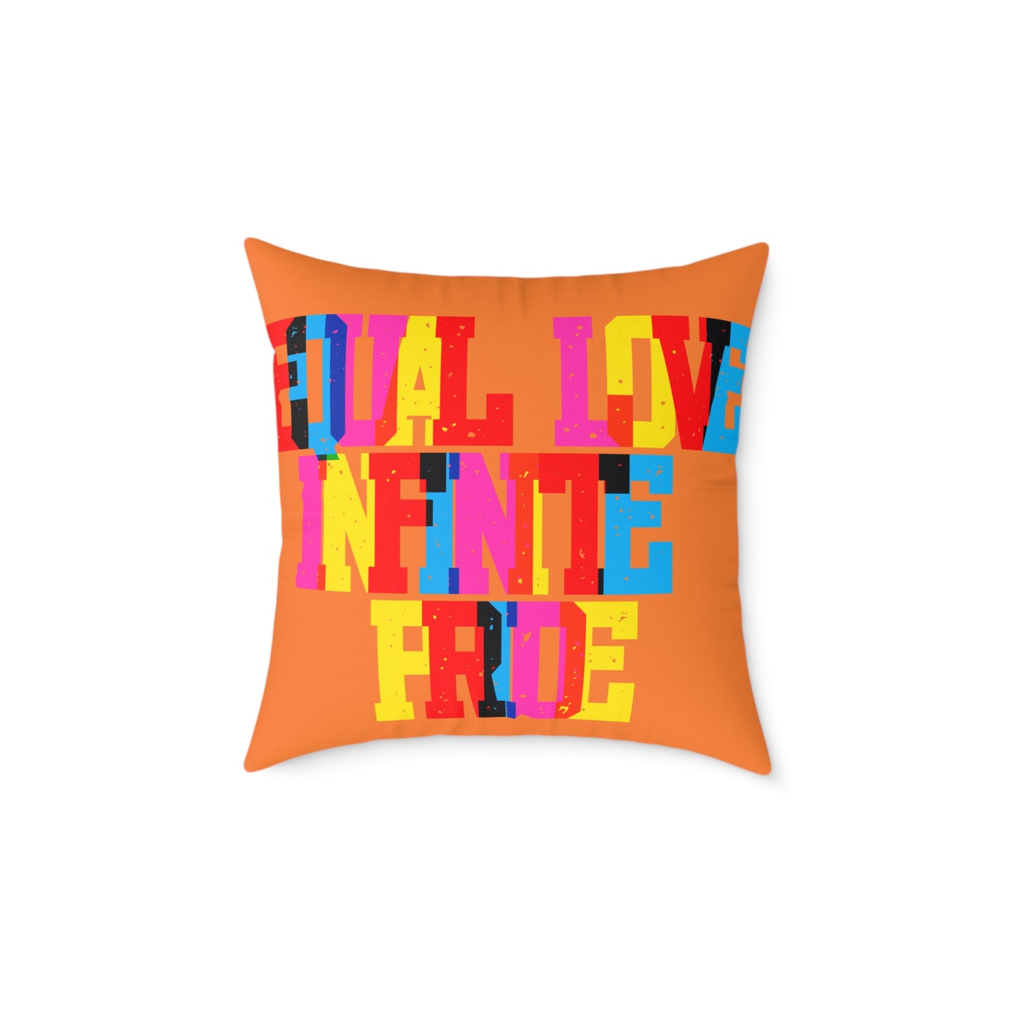 Equal Love Infinite Pride Poly Pillow