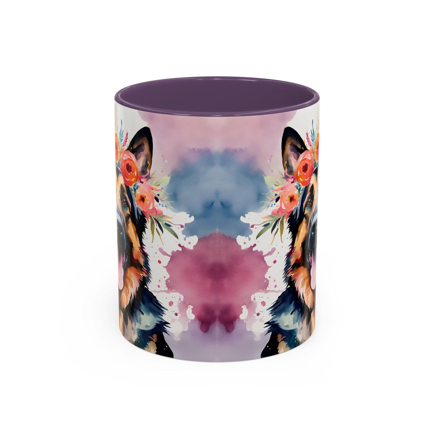 German Shepherd 04 Accent Coffee Mug - Dog Lover Gift