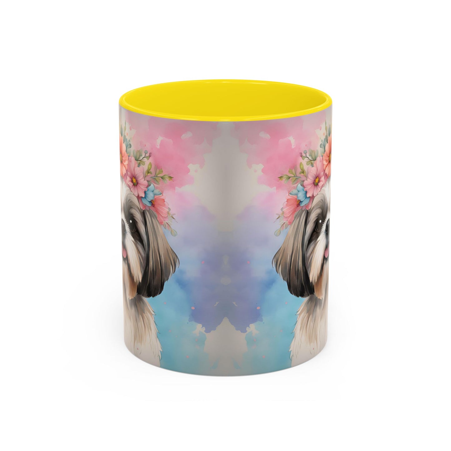 Shih Tzu 03 Accent Coffee Mug - Dog Lover Gift